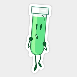 Test Tube (Inanimate Insanity) Sticker